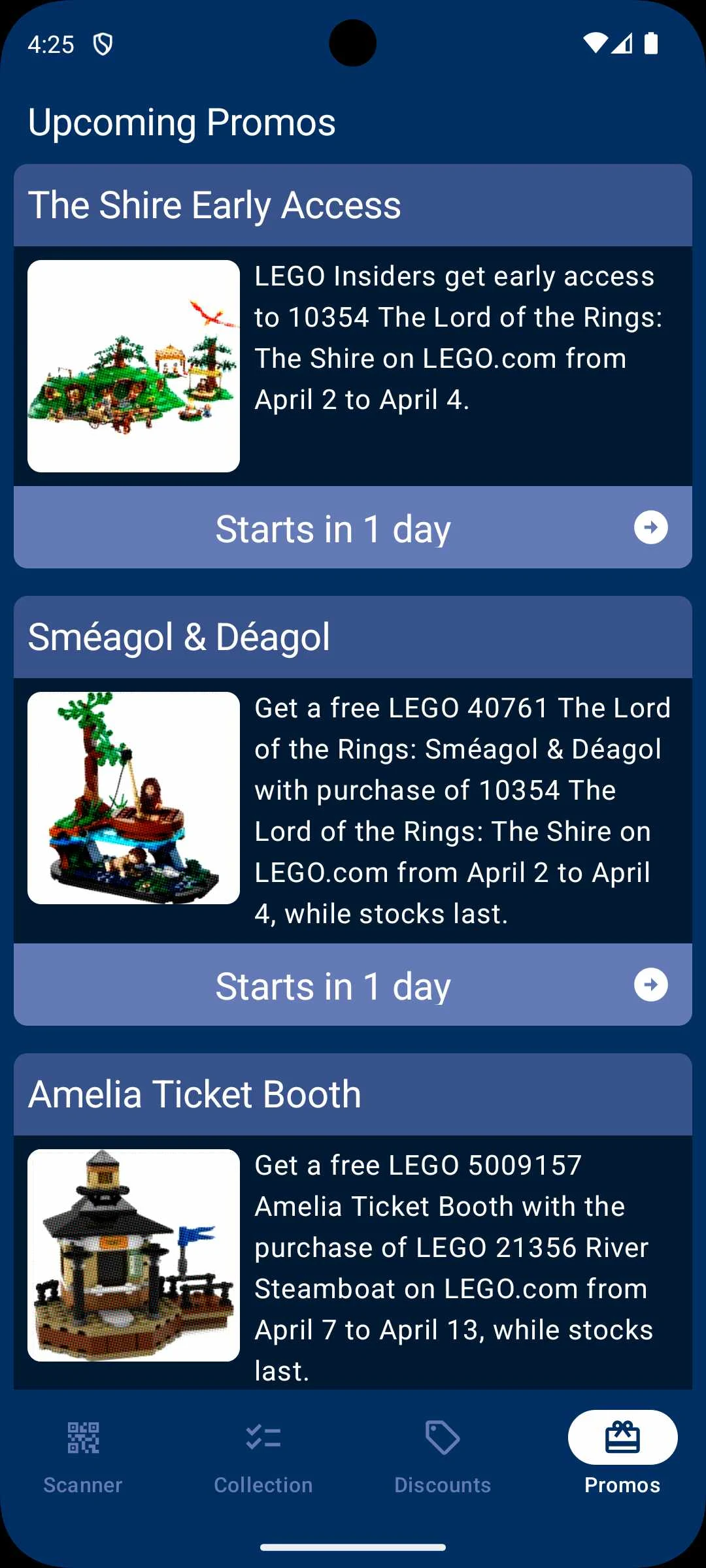 omgbricks Minifigure Scanner screenshot